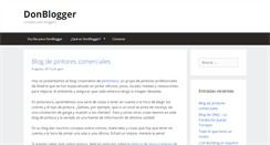Desktop Screenshot of donblogger.com