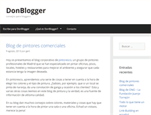 Tablet Screenshot of donblogger.com